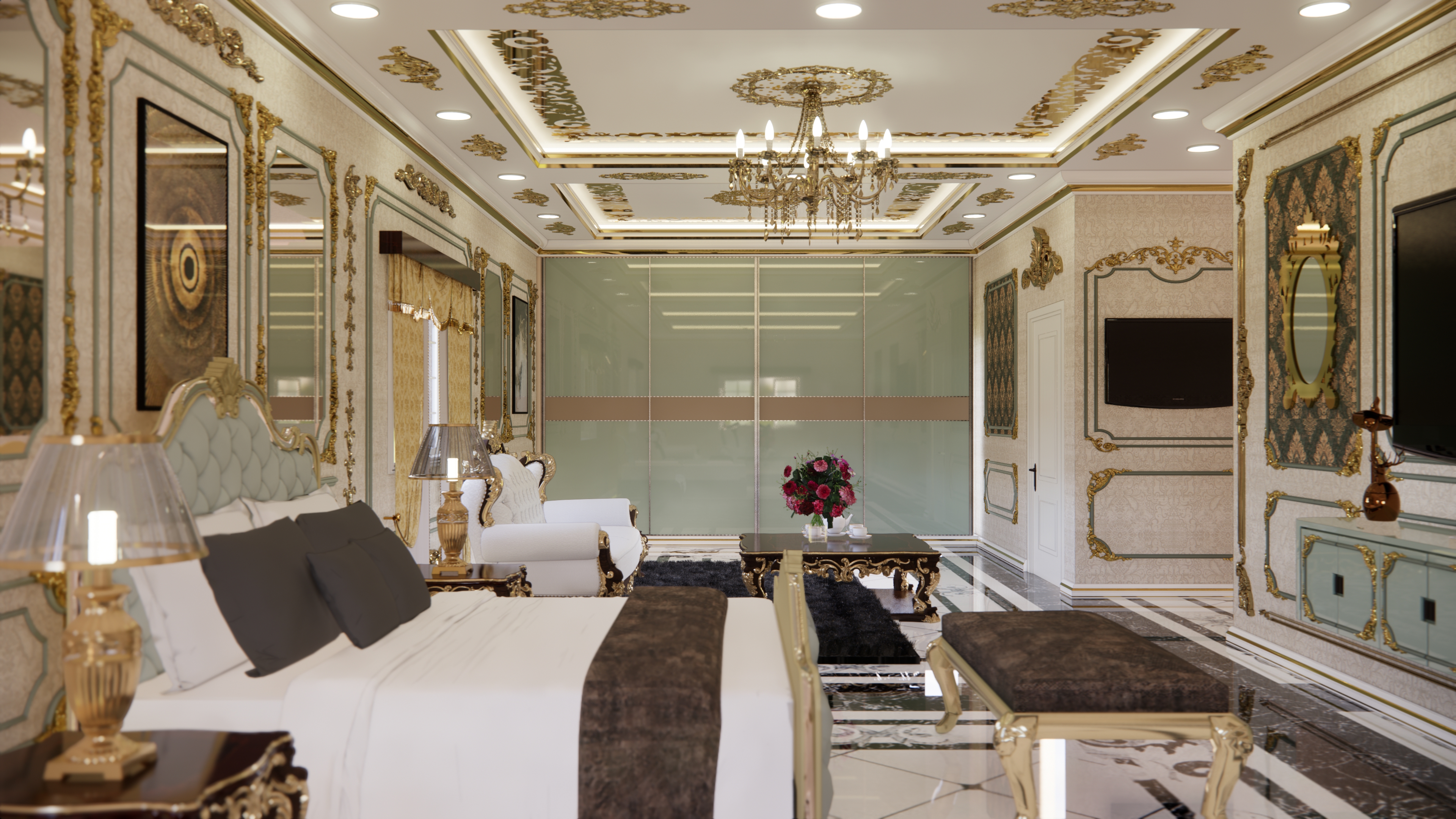 Spacious Living Room